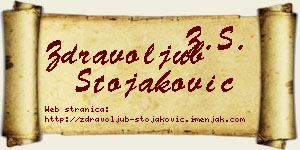 Zdravoljub Stojaković vizit kartica